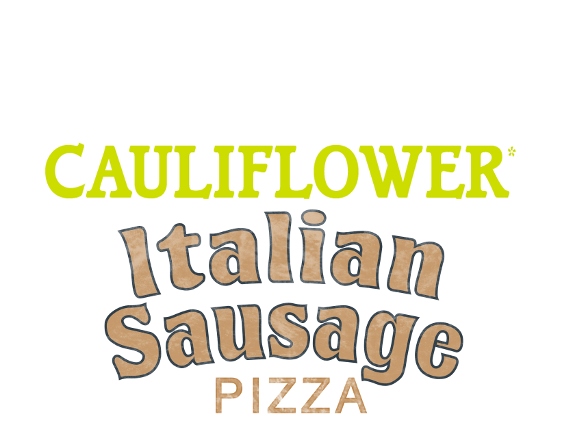 Italian Sausage Pizza with Cauliflower Crust