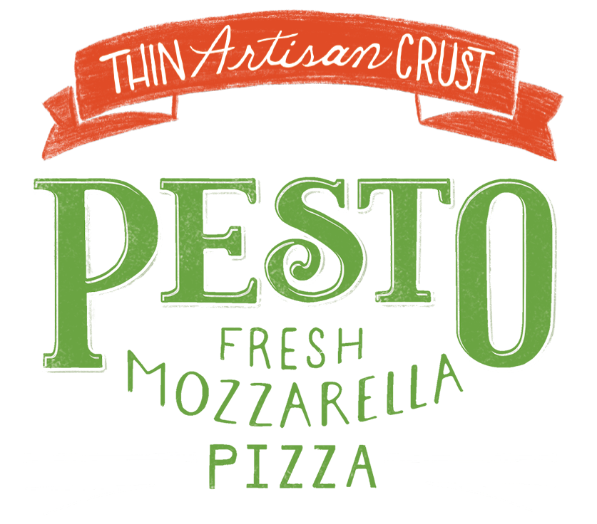 Pesto and Fresh Mozzarella Pizza