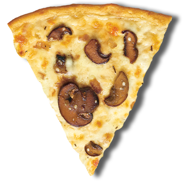 Truffle Mushroom Pizza Slice