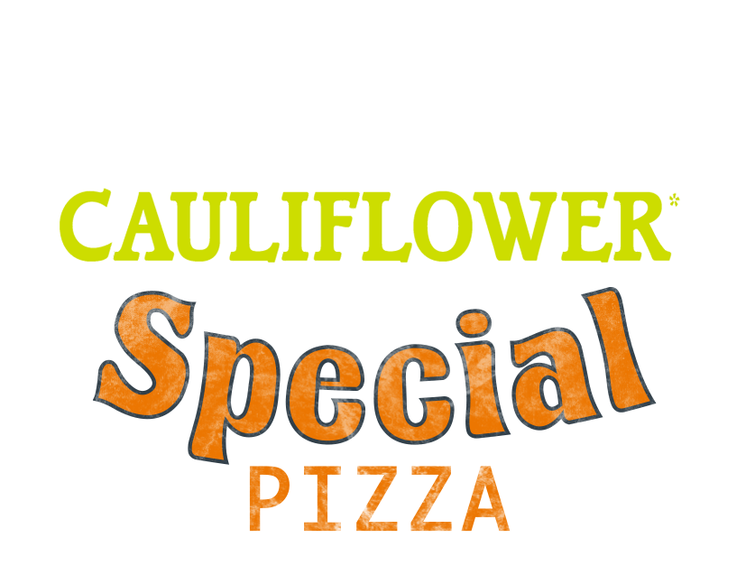Special Pizza with Cauliflower Crust