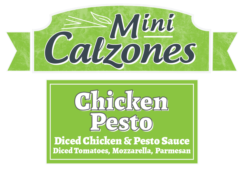 Chicken Pesto Mini Calzones