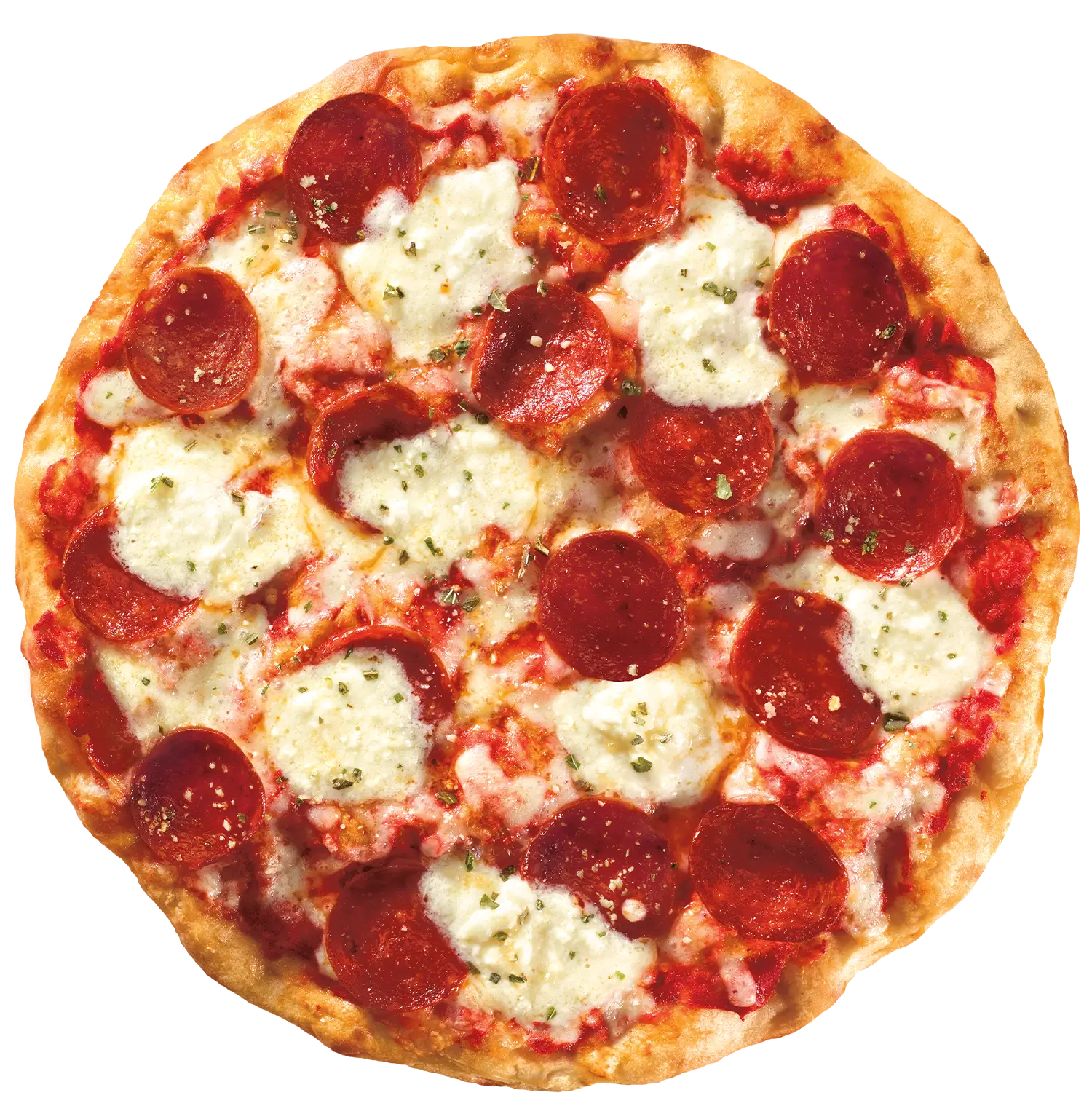 Uncured Pepperoni Pizza Slice